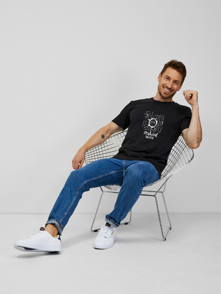 ZOOT.Original Čierne pánske tričko ZOOT.Original Stratené vajce