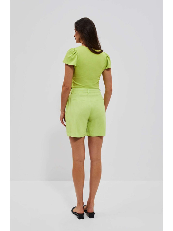 Moodo Light green women's shorts Moodo