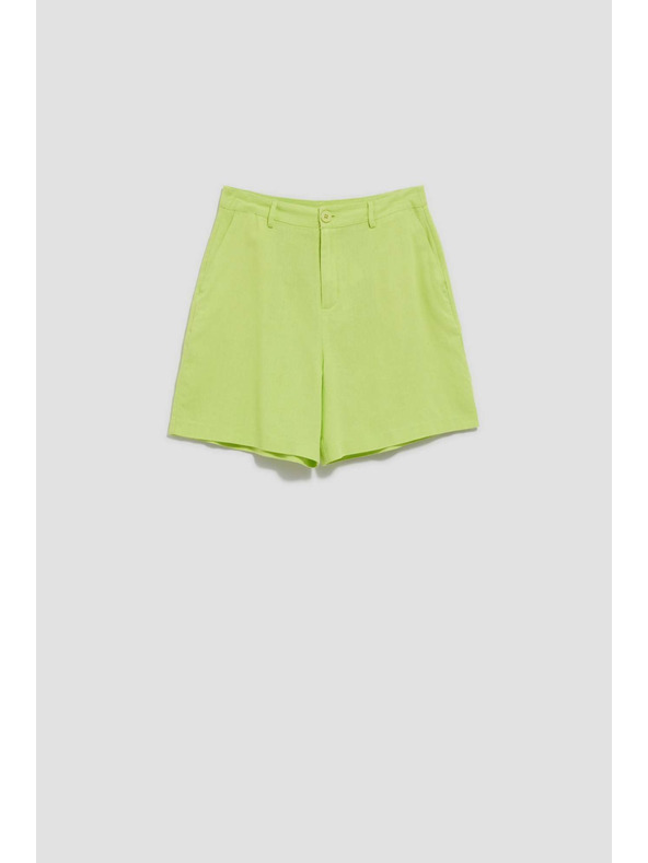 Moodo Light green women's shorts Moodo
