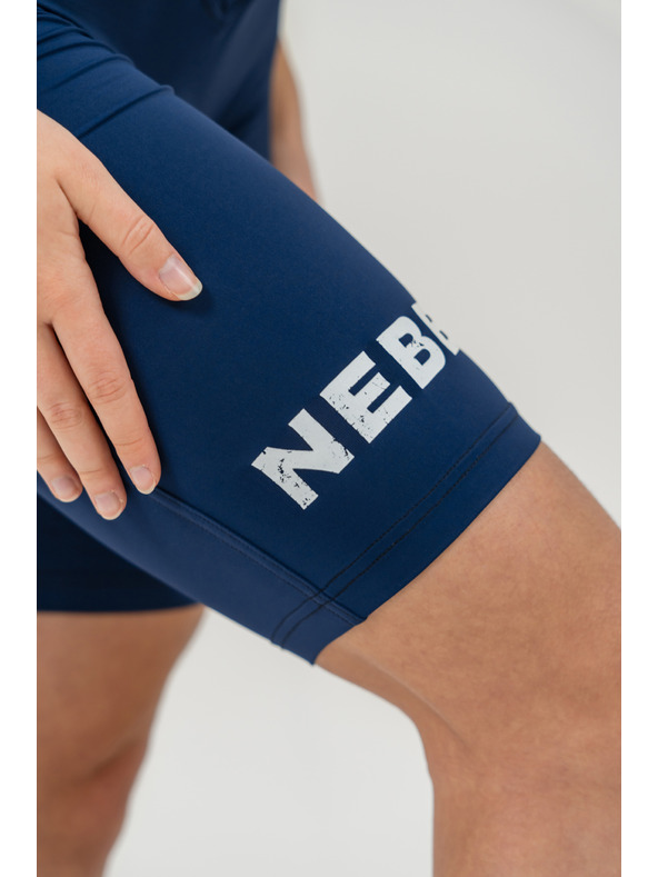 Nebbia Legínové šortky s vysokým pásom 9" SNATCHED 614 XS,dark blue