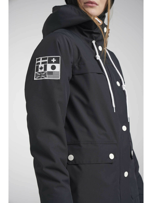 Tenson Dámska Snowboardová bunda Colourwear Ida W Čierna