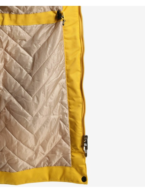 Kilpi Dámsky zimný kabát Kilpi PERU-W Zlatá