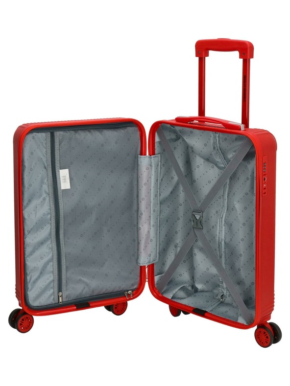 Beagles Beagles Originals Cestovný červený kufrík