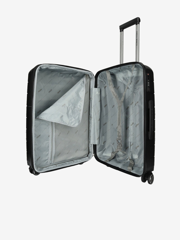 Enrico Benetti Cestovný kufor Enrico Benetti Montréal M Black