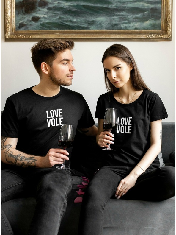 ZOOT.Original Čierne dámske tričko ZOOT Original Love Vole