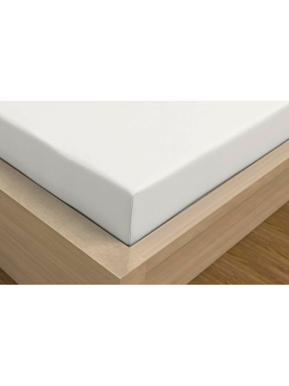 Kvalitex Jersey prestieradlo s lycrovou úpravou 220x200cm biele Kvalitex