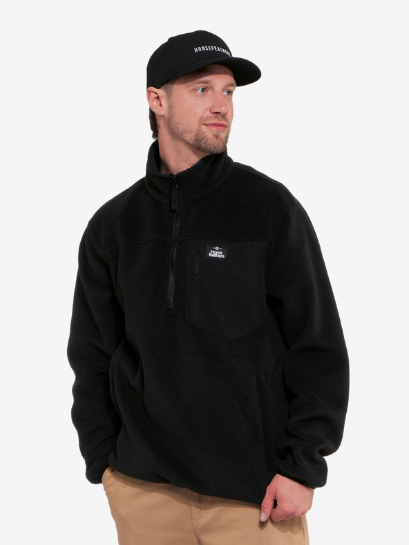 Horsefeathers Flísová mikina Darko Pullover Horsefeathers