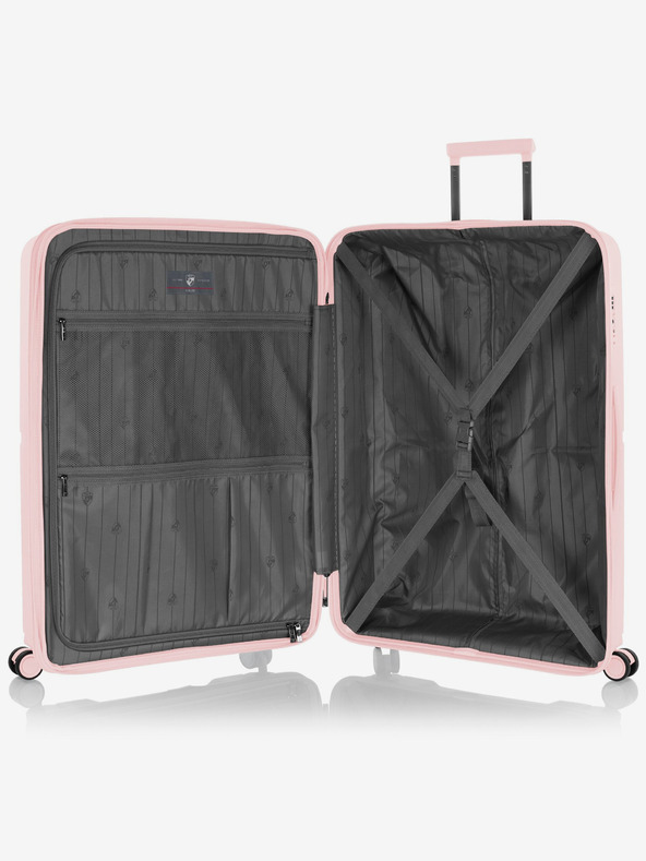 Heys Ružový dámsky cestovný kufor Heys Airlite L Blush