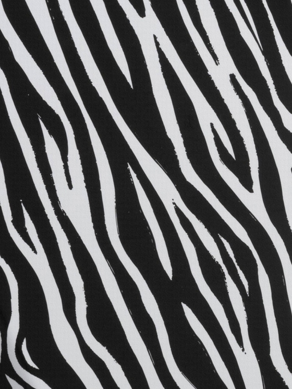 Heys Bielo-čierny cestovný kufor so zvieracím vzorom Heys EZ Fashion M Zebra