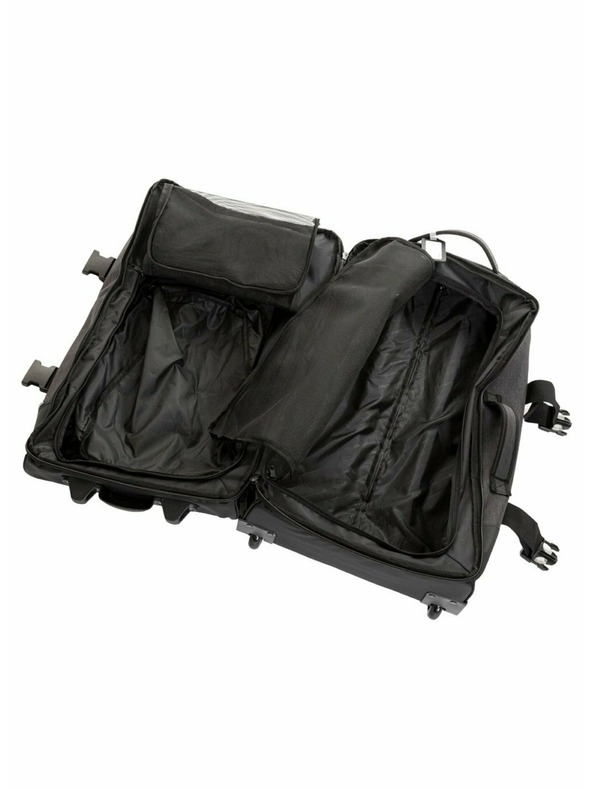 Meatfly Meatfly kufor Contin Heather Charcoal/Black | Čierna | Objem 100 L