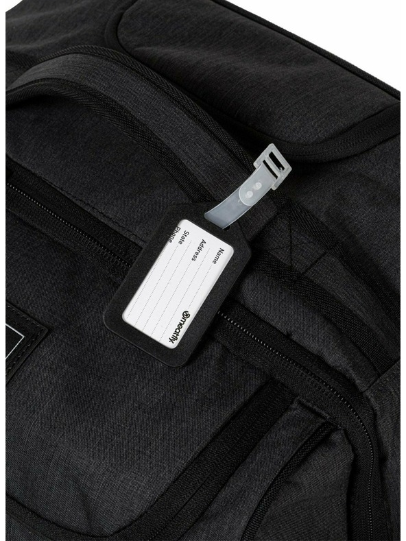 Meatfly Meatfly kufor Contin Heather Charcoal/Black | Čierna | Objem 100 L