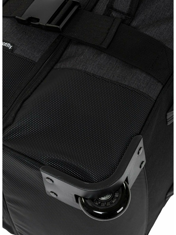 Meatfly Meatfly kufor Contin Heather Charcoal/Black | Čierna | Objem 100 L