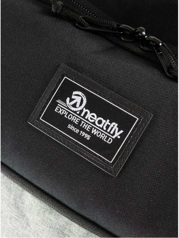 Meatfly Meatfly kufor Contin Grey Heather | Čierna | Objem 100 L