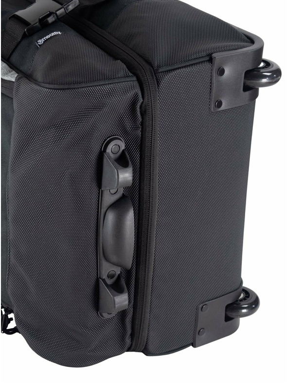 Meatfly Meatfly kufor Contin Grey Heather | Čierna | Objem 100 L