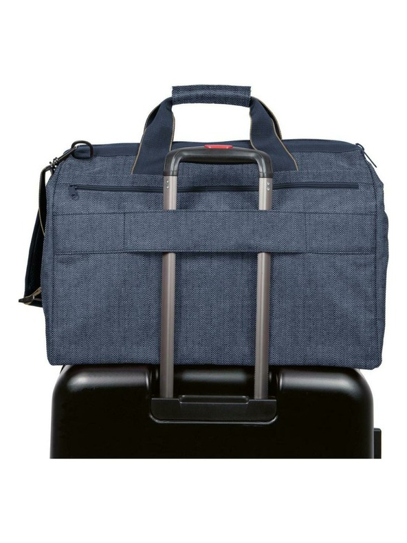 Reisenthel Cestovná taška Reisenthel Allrounder L Pocket Herringbone Dark Blue