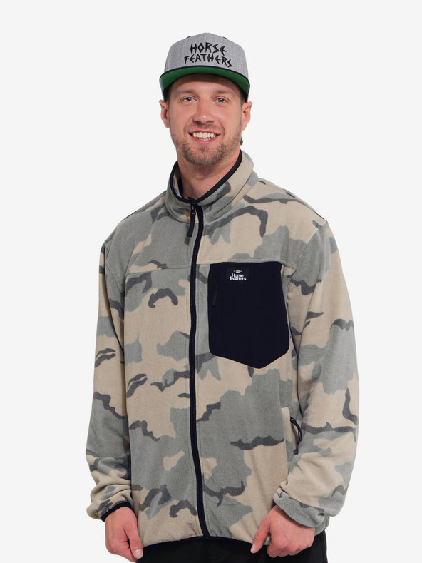 Horsefeathers Flísová mikina Darko Horsefeathers