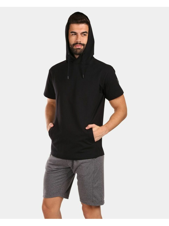 Kilpi Pánska mikina s kapucňou Kilpi DIAN-M Čierna