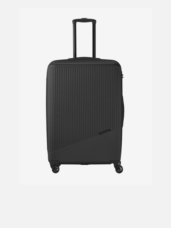 Travelite Sada troch cestovných kufrov v čiernej farbe Travelite Bali S,M,L Black