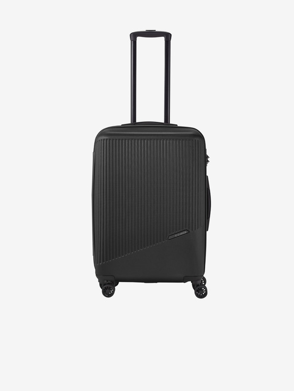 Travelite Sada troch cestovných kufrov v čiernej farbe Travelite Bali S,M,L Black