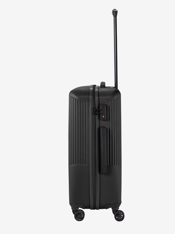 Travelite Sada troch cestovných kufrov v čiernej farbe Travelite Bali S,M,L Black