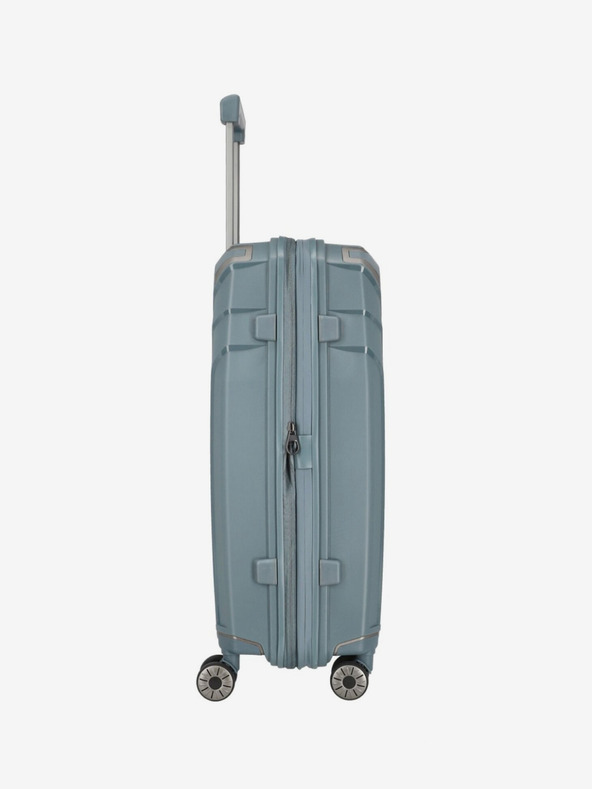 Travelite Cestovný kufor Travelite Elvaa 4w M sivomodrý