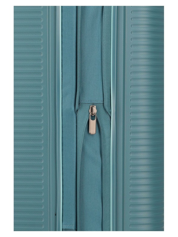 Travelite Cestovný kufor Travelite Roomer Trunk M Aqua