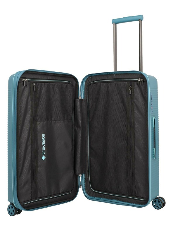 Travelite Cestovný kufor Travelite Roomer Trunk M Aqua