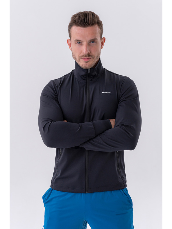 Nebbia Športová bunda na zips s bočnými vreckami "Control" 332 Nebbia