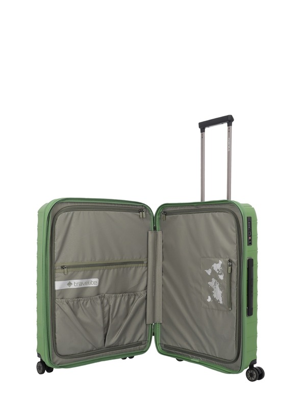 Travelite Cestovné puzdro Travelite Mooby M Green