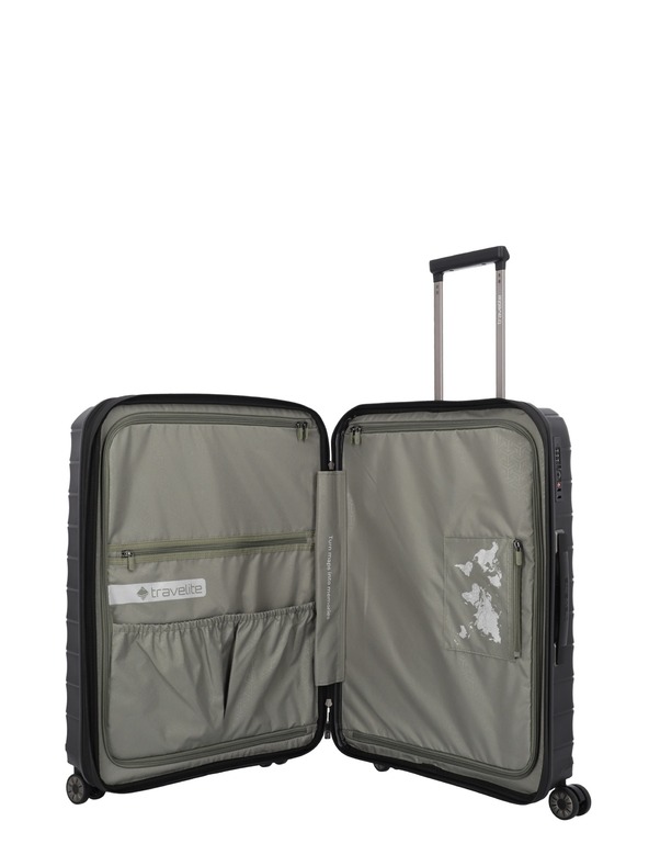 Travelite Čierny kufor Travelite Mooby M