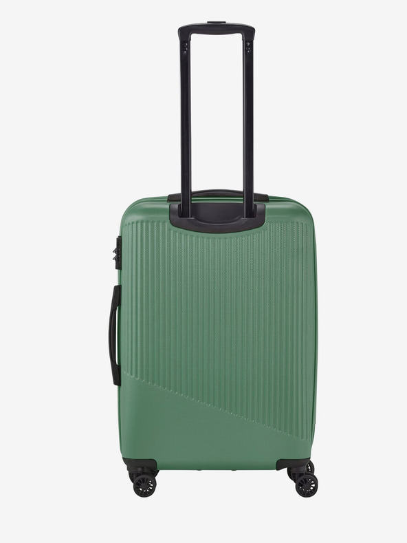 Travelite Travelite Bali M Zelený cestovný kufor