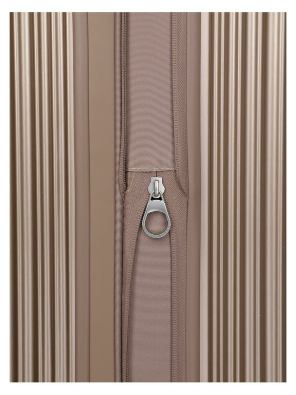 Travelite Cestovný kufor Travelite Paros 4w M Cappuccino