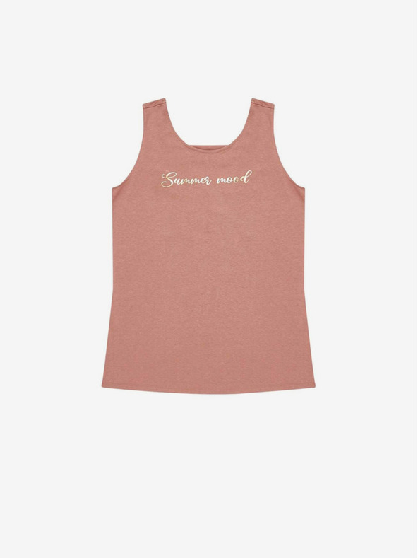 Moodo Hnedý dámsky top Moodo