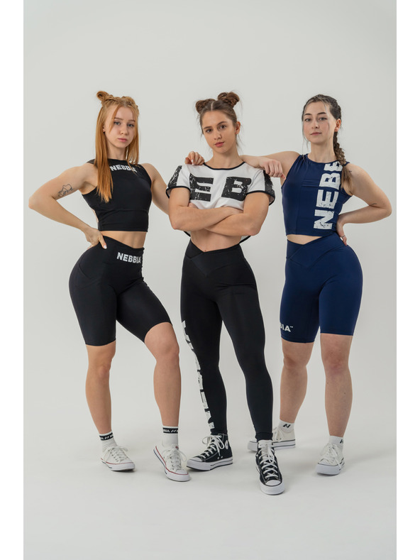 Nebbia Crop top tielko GYM THERAPY 618