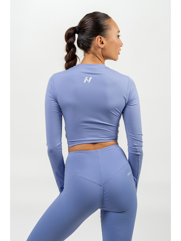 Nebbia Crop top s dlhými rukávmi ELEVATED 468