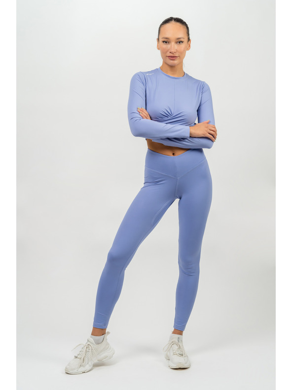 Nebbia Crop top s dlhými rukávmi ELEVATED 468