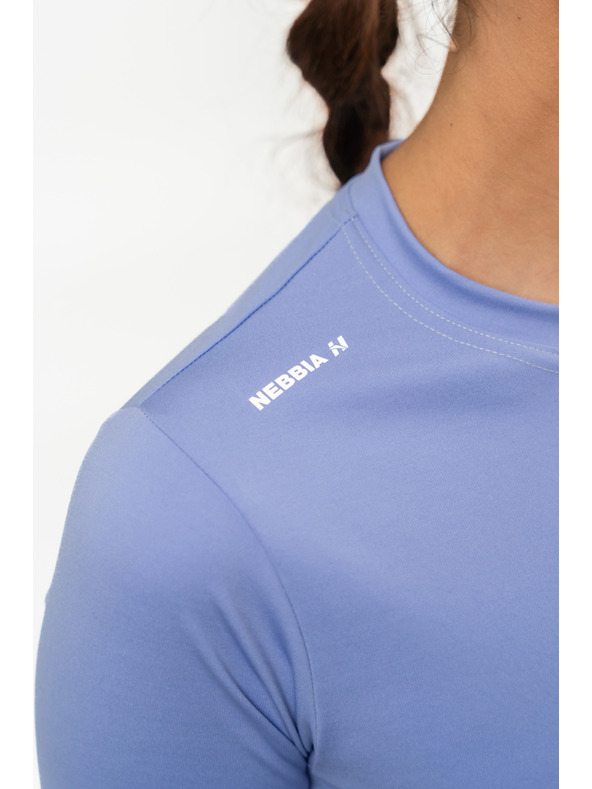 Nebbia Crop top s dlhými rukávmi ELEVATED 468