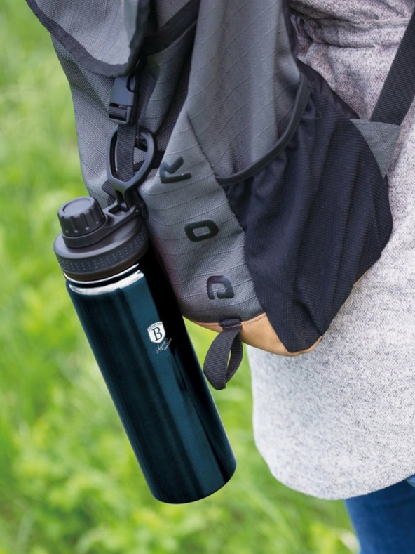 Berlingerhaus Športová nerezová fľaša 0,54 l BERLINGERHAUS Aquamarine Metallic Line