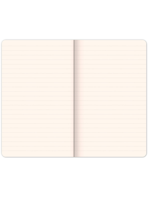 NOTIQUE NOTIQUE Poznámky Krtko a auto, linajkované, 13 x 21 cm BAAGL