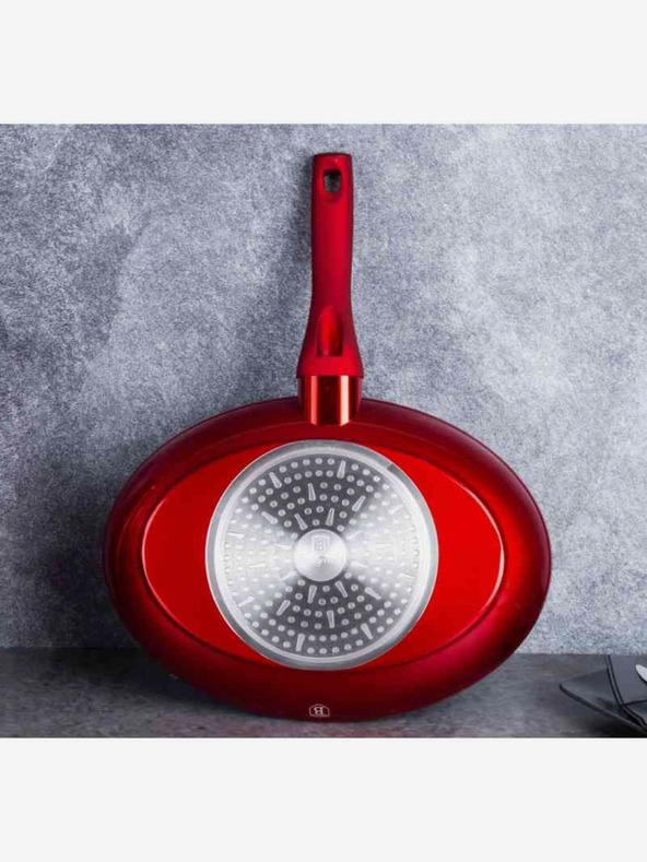 Berlingerhaus Panvica na ryby s nepriľnavým povrchom 35 cm Burgundy Edition BERLINGERHAUS