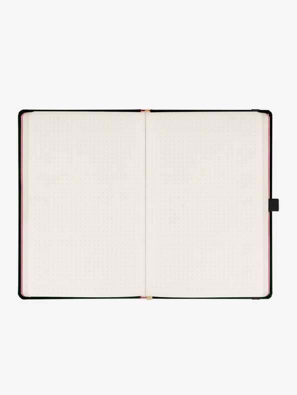 NOTIQUE NOTIQUE Poznámky Ruží od Kateřiny Winterovej, bodkované, 13 x 21 cm