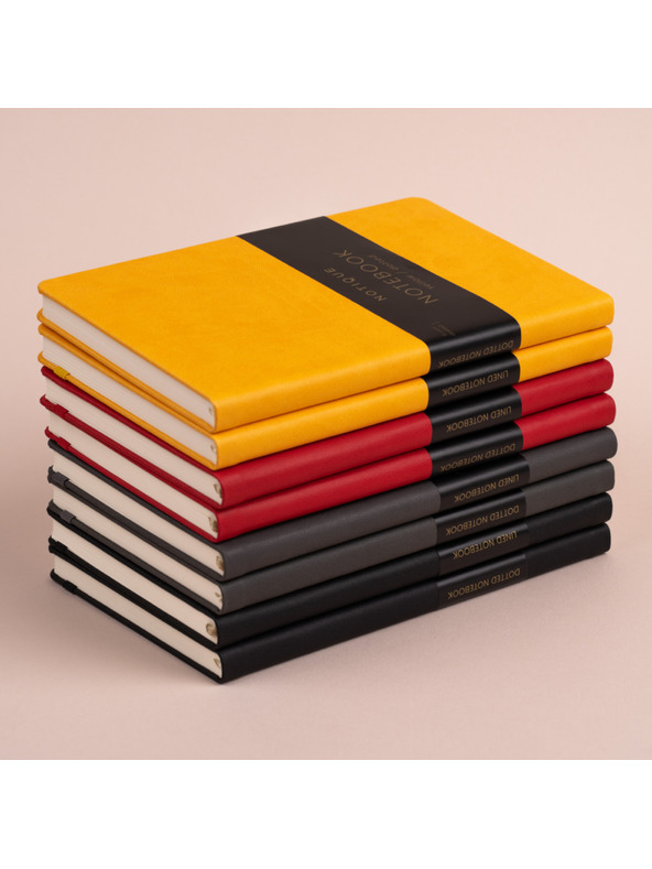 NOTIQUE NOTIQUE Notes Červené, linkované, 13 x 21 cm