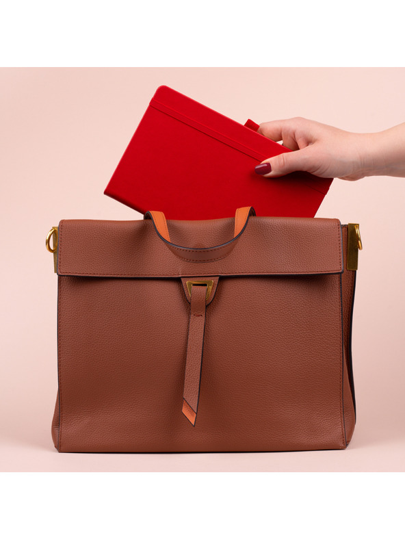 NOTIQUE NOTIQUE Notes Červené, linkované, 13 x 21 cm