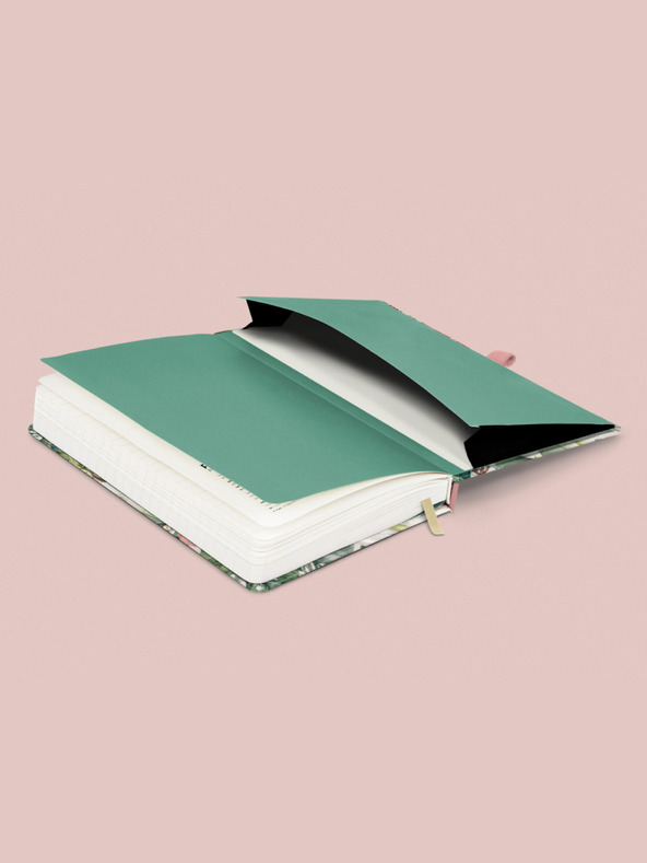 NOTIQUE NOTIQUE Poznámky Lilie, linajkované, 13 x 21 cm