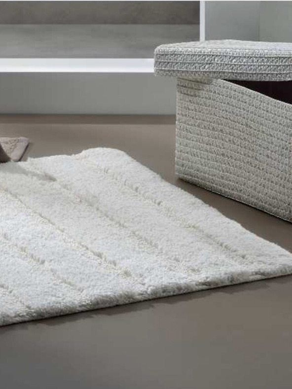 Kela Kúpeľňová predložka Megan 80x50 cm bavlna terra KELA