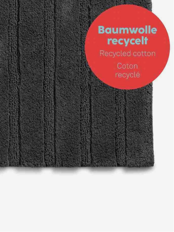 Kela Kúpeľňová predložka Megan 80x50 cm bavlna terra KELA