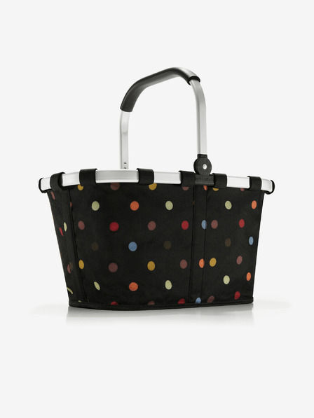 Reisenthel Čierny bodkovaný nákupný košík Reisenthel Carrybag