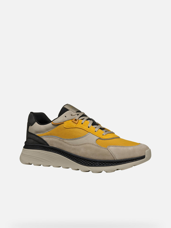 Geox Žlté pánske tenisky Geox Spherica Actif X1