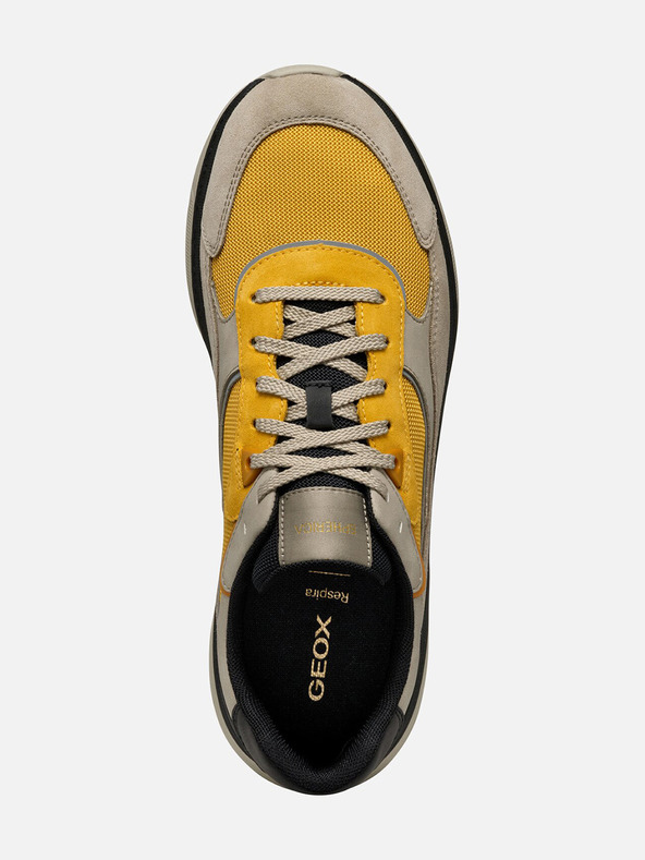 Geox Žlté pánske tenisky Geox Spherica Actif X1