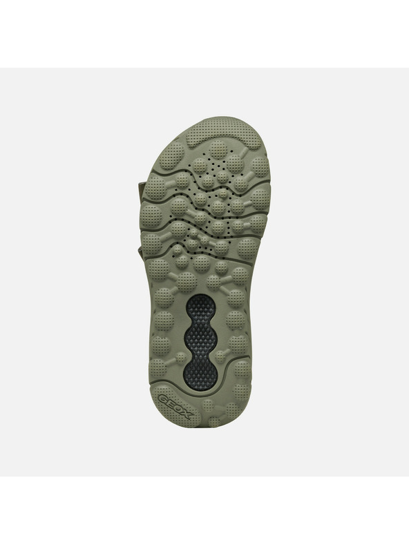 Geox Khaki pánske sandále Geox Spherica Actif X S